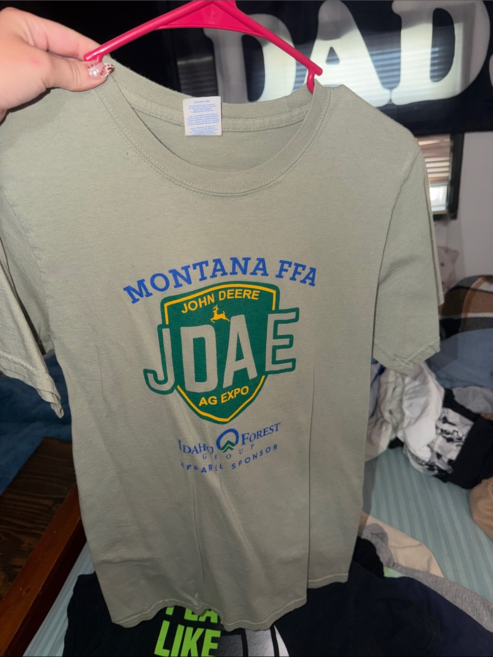 Montana FFA John Deere JDAE Ag Expo Graphic Tee - Green